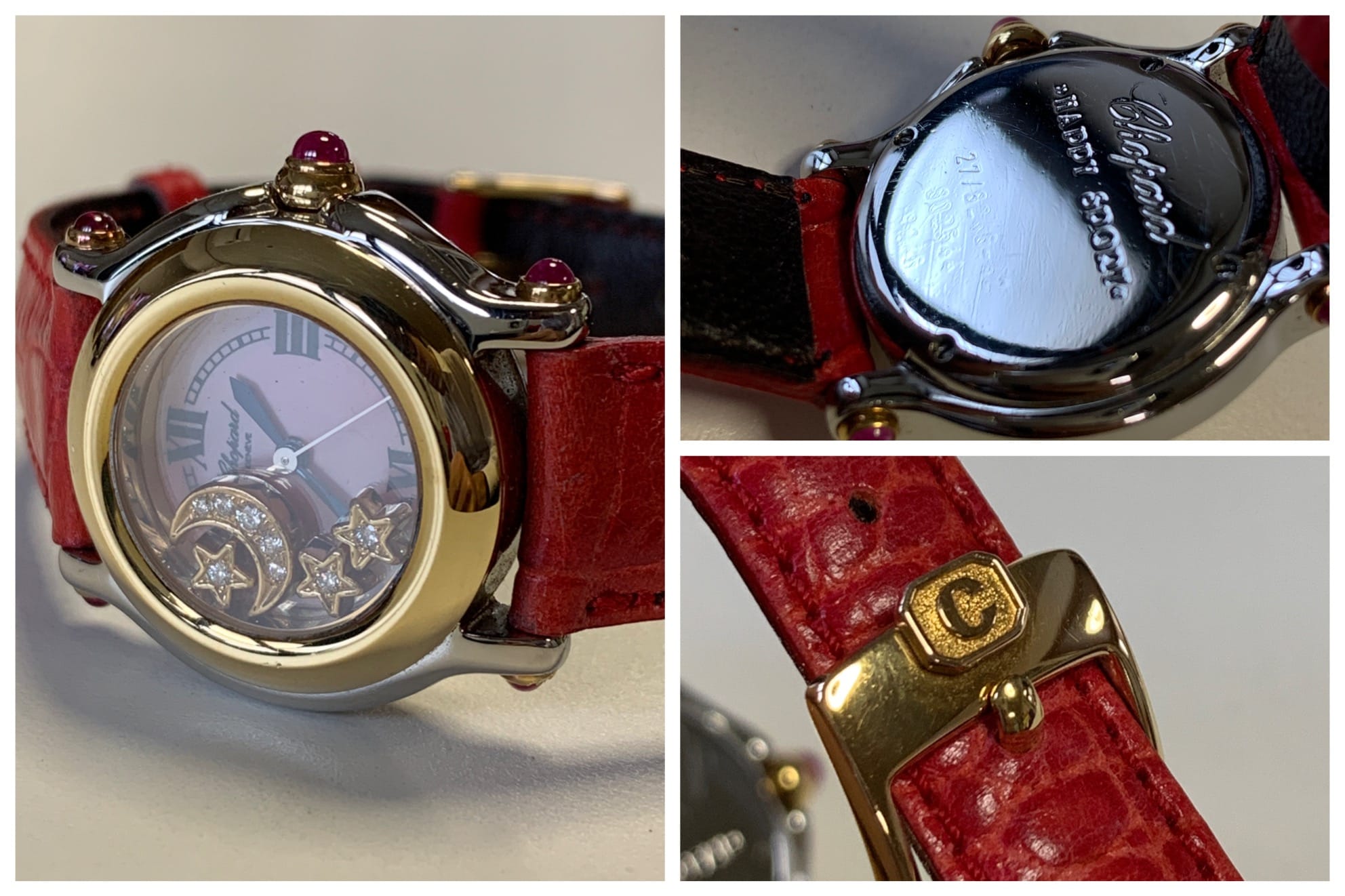 腕時計｢ショパール ハッピースポーツ レディース｣買取りました | 富山で時計･ブランド･指輪の買取･質預けなら、質フタバ。